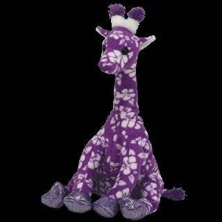  TY Beanie Baby   SUNNIE the Giraffe (Blue Version   Rare 