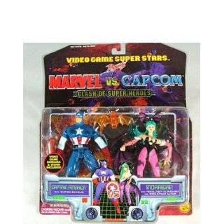   Video Game Super Stars Marvel Vs. Capcom Action Figures: Toys & Games