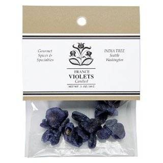 India Tree Candied Violet Petals Grocery & Gourmet Food
