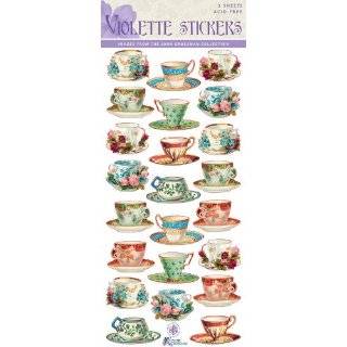  Violette Stickers Mini Roses