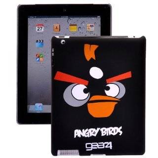 Gear4 Angry Birds Hard Back Case Cover for Apple iPad 2(Black Angry 