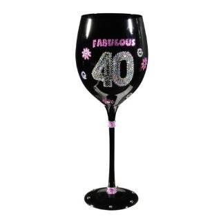 Grasslands Road Her Majesty Fabulous 40 Crystal Embellished 20 Ounce 