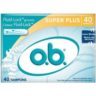  O.B. Pro Comfort Tampons   Super 40ct: Health & Personal 