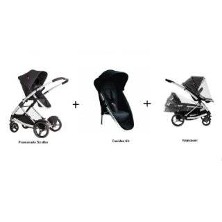 Phil and Teds Promenade Stroller With Doubles Kit and Raincover