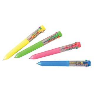  YAFA 10 Color Pen, Pink (51212): Office Products