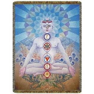 Chakras Tapestry Throw Blanket