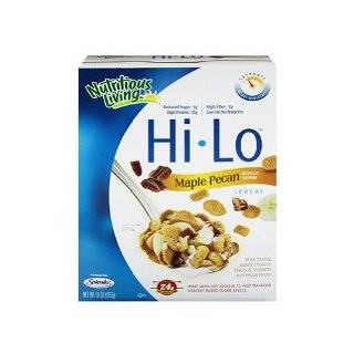Nutritious Living Hi lo Maple Pecan Low Carb Cereal (Case of 6)