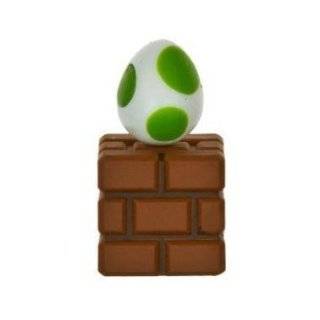 Egg [Green] & Brick ~1.4 Mini Figure [New Super Mario Bros. Wii Choco 