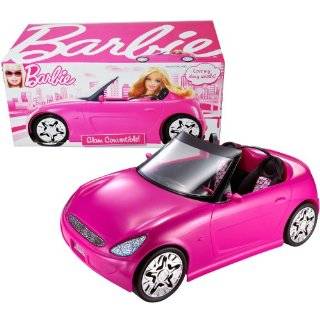  Barbie Glam Convertible 2010 R4205 Pink & White Seats 