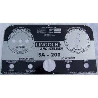  Lincoln Arc Welder Historic Decal