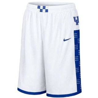 Nike Kentucky Wildcats White Screen Printed Replica Basketball Shorts