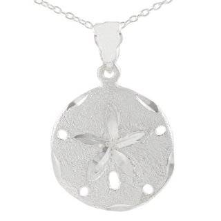  Boma Sterling Silver Sand Dollar Necklace, 16 Jewelry