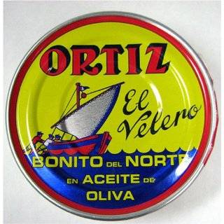 Ortiz El Velero Bonito Del Norte Tuna Packed in Olive Oil 250 Grm Tin