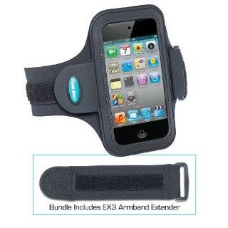 Sport Armband for iPod touch 4G and EX3 Armband Extender Bundle from 