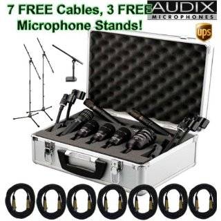  Audix Studio Elite 8 Microphone Pack: Musical Instruments