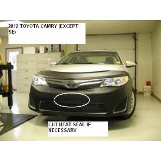   Cover Black   Car Mask Bra   Fits   TOYOTA CAMRY All Except SE 2012 12