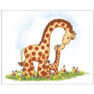  Jungle Art Mom and Baby Giraffe   Childrens Wall Art, 14 