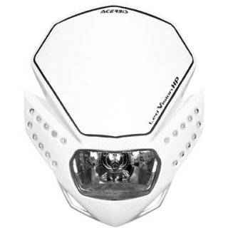  Acerbis 2140430001 LED Vision Black Headlight: Automotive