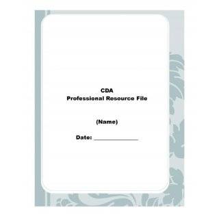  The CDA Prep Binder  Rain Forest Cover Design Office 