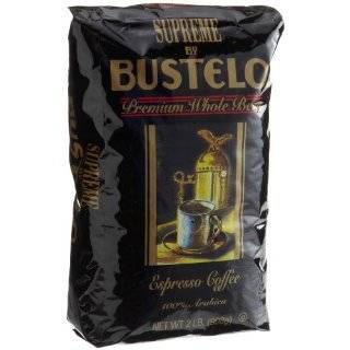 Supreme by Bustelo Whole Bean Espresso Coffee, 32 Ounce Bag