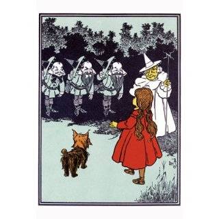 Counted Cross Stitch Chart of Dorothy, Toto , the Good Witch and the 