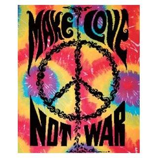  Tie Dye Tapestry~ Peace, Love & Freedom~ Approx 40 x 45 