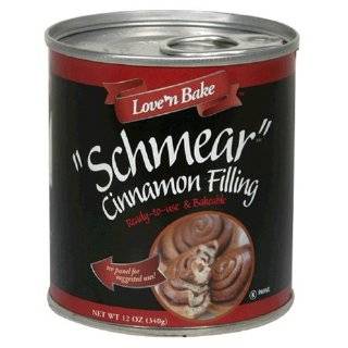 Love N Bake Schmear Chocolate Filling, All Natural , 12 Ounce Can 