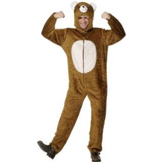  Adults Teddy Bear Halloween Costume (One Size): Clothing