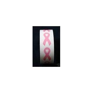  100 Pack Pink Ribbon Breast Cancer Awareness Temporary 