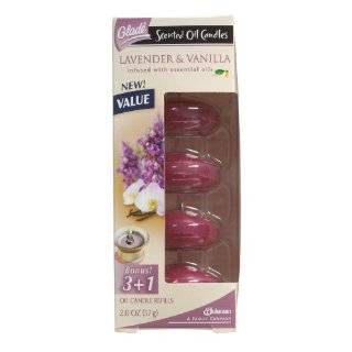  Scented Oil Candle Refills, 4 Count (Pack of 9) Glade Scented Oil 