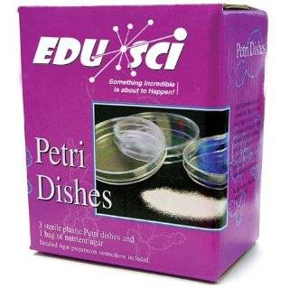  Nutrient Agar Pre poured Petri Dishes pk/10 Plates 