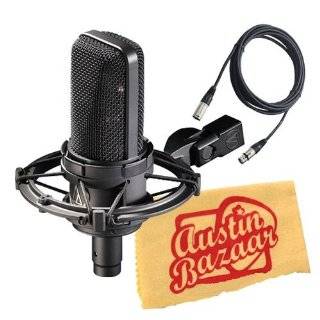   Condenser Microphone Bundle with Boom Mic Stand, 10 Foot XLR