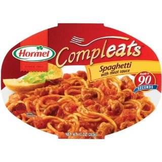 Hormel Compleats Spaghetti with Meat Sauce, 10 Ounce Microwavable 