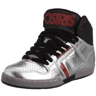  Osiris Mens Bronx Slim Lifestyle Shoe,Black/Red/Mirror,13 M Shoes