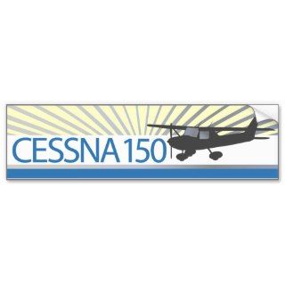 Cessna 150 Airplane Bumper Stickers