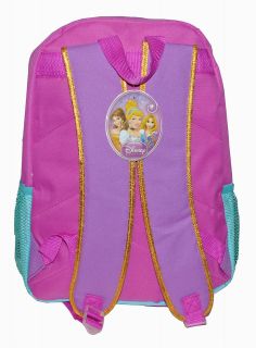 Backpack 16" Disney Princess Ariel Little Mermaid School Kids Large Book Bag New