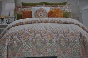 Cynthia Rowley White Queen Comforter Set