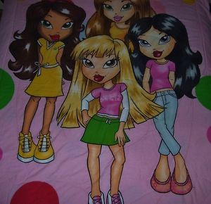 Bratz Dolls Twin Full Pink Bedding Girls Bedding Kids Teens Blanket Comforter