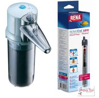 Rena Cal 100W Aquarium Heater Rena Filstar IV3 Filter