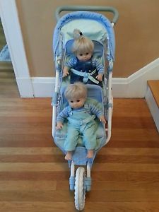 bitty baby twins stroller