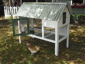 Chicken Coop Plans "Cute Coop Deluxe" Easy Build Plans with Bonus Nest 