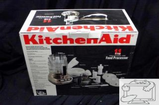 KitchenAid KFP750WH White 12-Cup Food Processor 