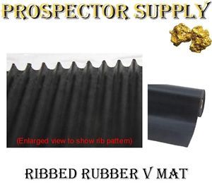 Rubber Matting Deep Ribbed Sluice Box Rubber