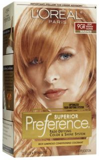 Loreal Hair Color 9gr Light Golden Reddish Blonde
