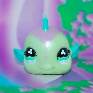 New Littlest Pet Shop 514 ✿ LPS ✿ Shimmery Clown Blow Fish ✿ Retired ✿ Lot Hub