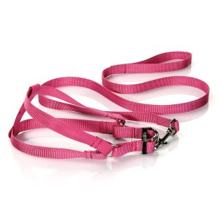 Rose Easy Walk Pet Dog Harness Leader with Pull Free Leashes Size M