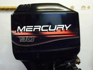 2004 Mercury 40 HP 2 Stroke Rebuilt Outboard Motor Boat Engine 50 Water ...