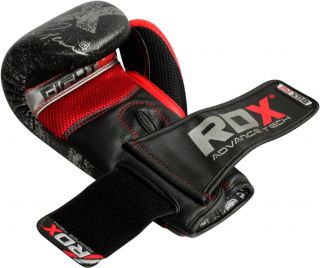 RDX Ultimate Leather Boxing Gloves Fight Punch Bag MMA Muay Thai Grappling Pads