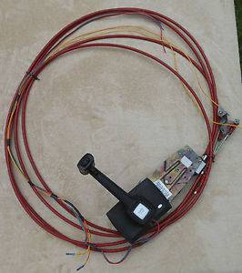 Morse Side Mount Engine Throttle Controls Shifter Cables Wiring Marine Boat