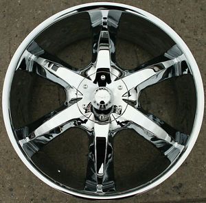 Akuza Lacuna 760 22" Chrome Rims Wheels Cadillac cts 08 Up 22 x 8 5 5H 35